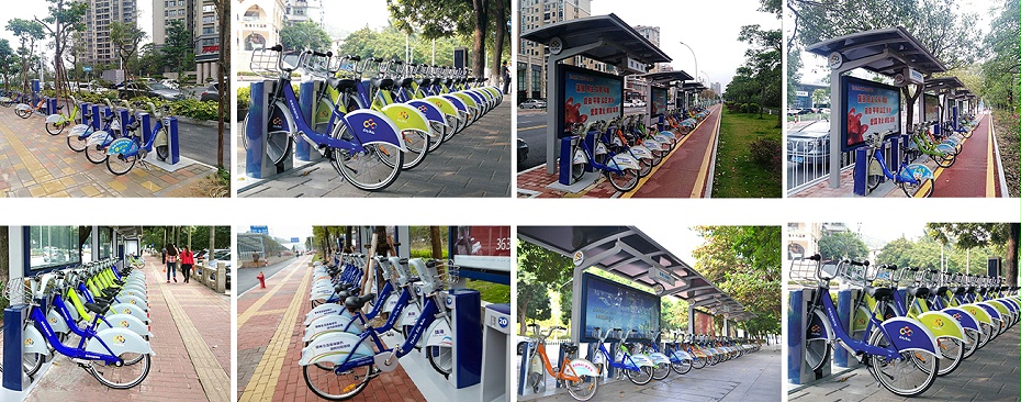 珠海公共自行车案例展示
