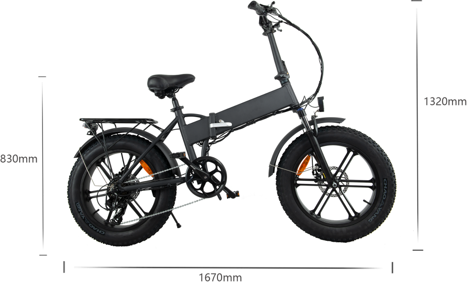 电动自行车品牌-尺寸