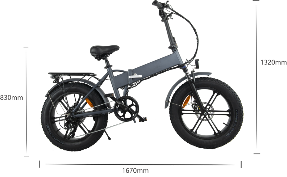 电动自行车-尺寸